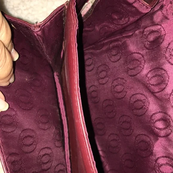 Cartier alligator bag, Bordeaux - Picture 6 of 11